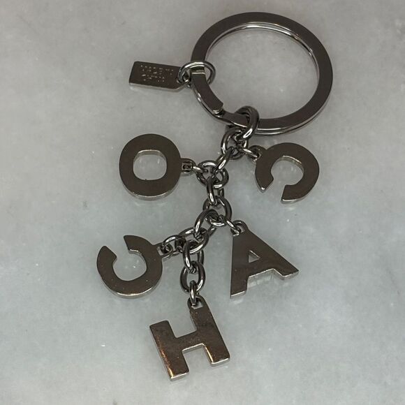 Coach Bag Charm Keychain Logo Multicolored Rhinestone - HOT item!! - Picture 9 of 9